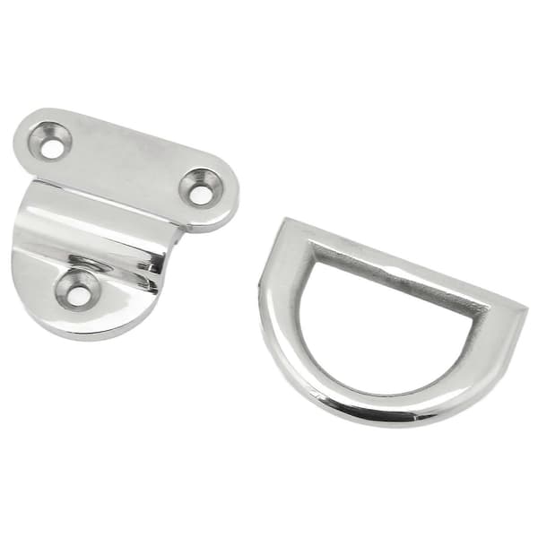 Sammenleggbart Pad Eye-tilbehør av marin kvalitet 316 rustfritt stål Universal passform for båt, skip, yacht [DB]