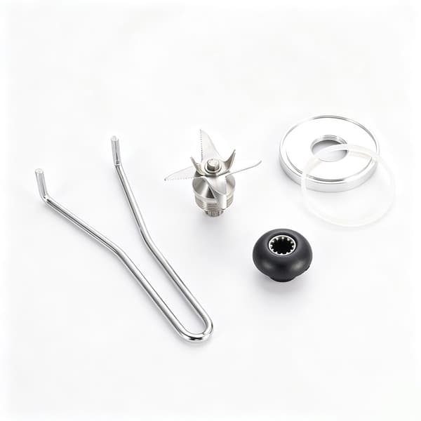 Knive til Twk Tm 767 800 Twk 767 800 is til juicer blender reservedele til 2l krukke 010 767 800 G5 sølv sølv silver