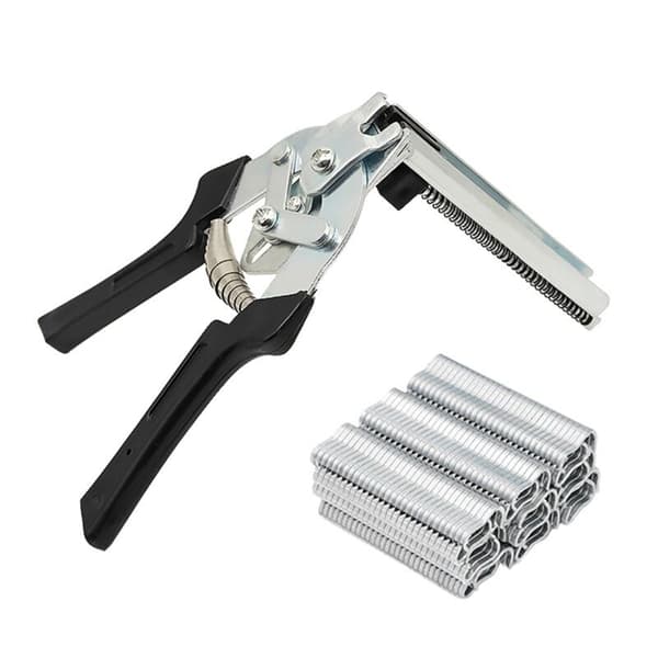 Tang for griseringer, halvautomatisk spikertang, bindeklemmer, M-spikertang, bindeburtang