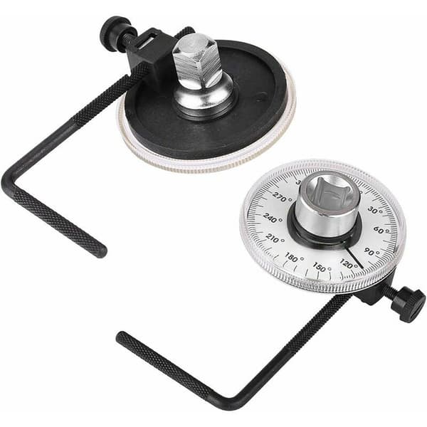 Torque Angle Gauge, Torque Wrench 1/2 Inch Torque Tensioner Torque Angle Gauge 360 Degree Adjustable Car Mechanic Tools