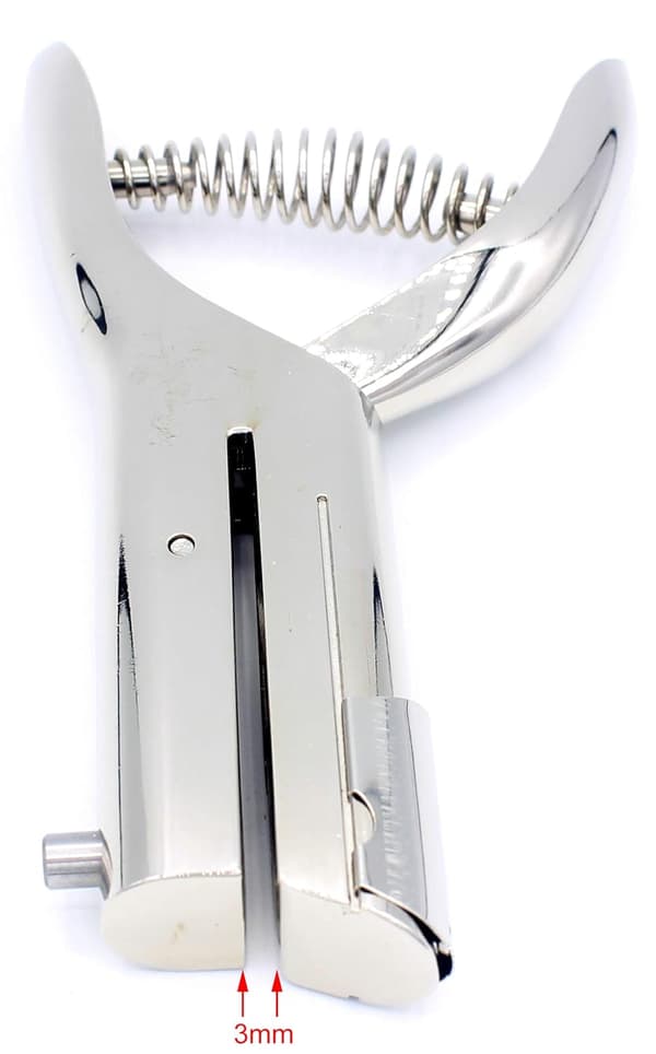 6mm Diameter Deep Round Hole Heavy Duty Single Hole Manual Punch P DXGHC