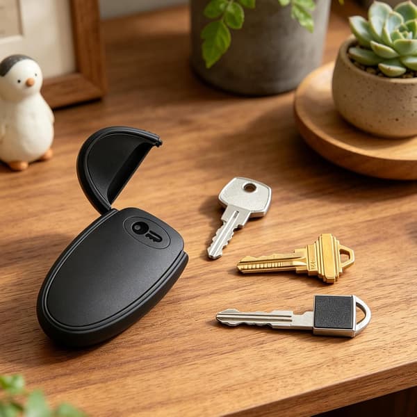 Strong Hidden Key Holder Car Shaped Storage Case Mini Strong Secret Compartment Ergonomic Storage Container Discreet Design