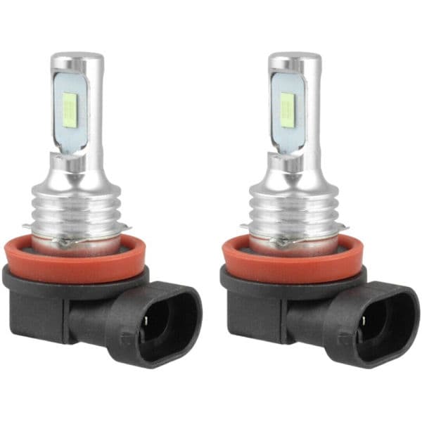 Super H8 H9 H11 LED-headlight bulb, high beam/low beam, 8000LM, 8000K, ice blue, 80W