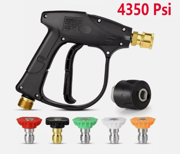 Højtryksrenser Kort Pistolhåndtag M22 14MM Slangeforbindelse Spraydyse Til Karcher