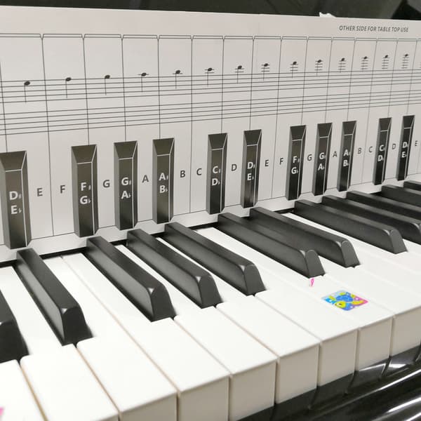 88-tangenters klaverklaviaturøvelsespapir sammenligningstabel standard 1:
