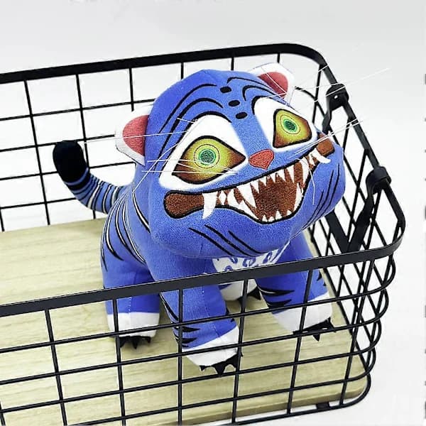 Pyöreä tiikeripehmo Demon Hunters Pyöreä tiikeripehmolelu Tiikeripehmo Lahja Tiikerit Tiikerit