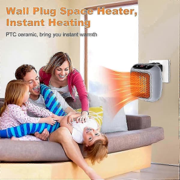 Ceramic Space Heater with Remote Control, Timer, LED Display, and Two Heating Modes (FMY)
