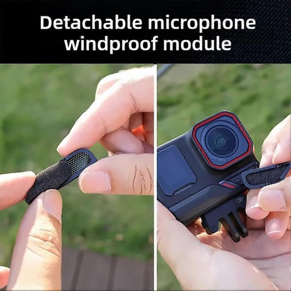 Mikrofonvindskjerm Actionkamera Tilbehør FOR Insta360 Ace Pro2