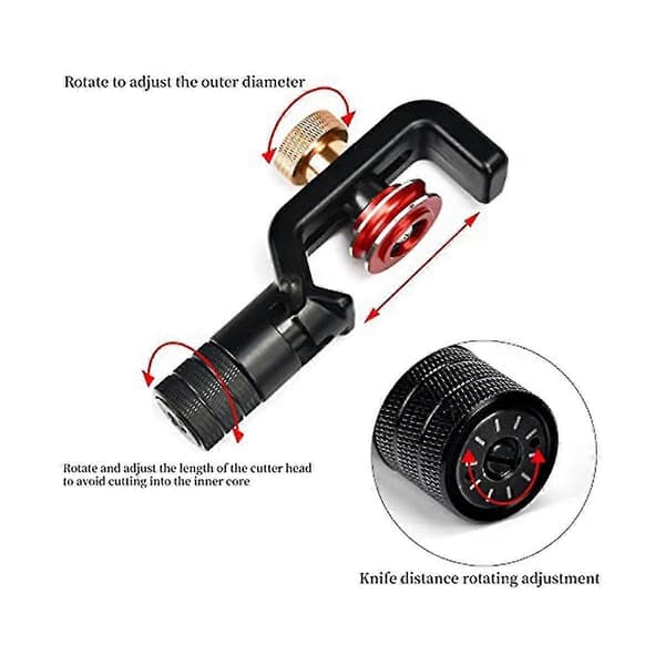 Kabelklipper, fiberoptisk kabelstripper, kabelstripper, trådstripper