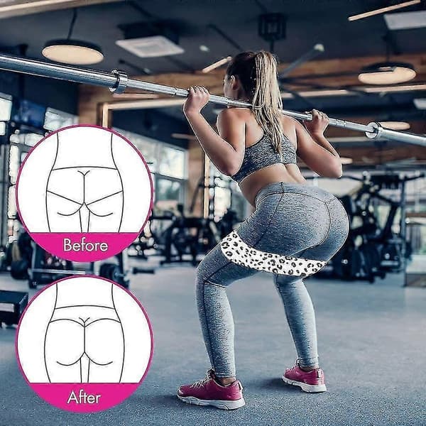 Resistance Bands for Exercise - Premium Workout Bands for Hips, Legs, and Glutes