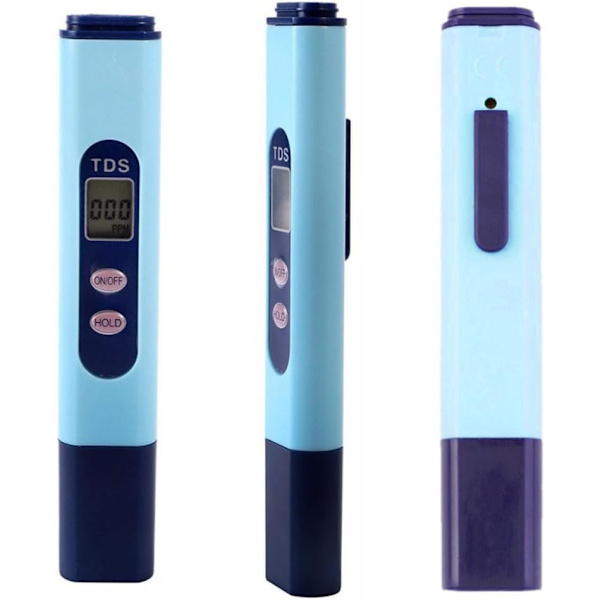 *Vandkvalitetsmåler Tester Digital LCD Professionel Målepen*