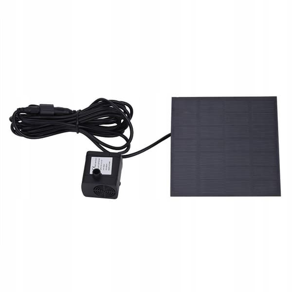 Solcellefontenepumpe 1X solcellepanel