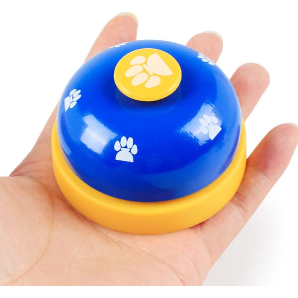 1 pc pet training bell table bell perfect dog bell for dogs interactive pet toy with communication device