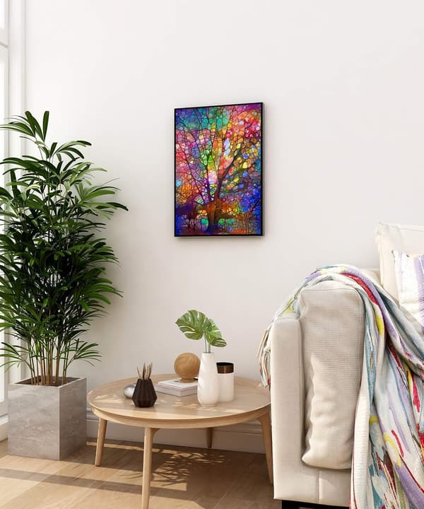 1 pc digital painting for beginners with brushes and paints (without frame)