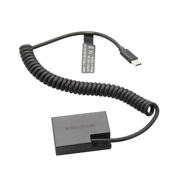 -E18 LP-E17 -E18 Dummy Battery Camera Adapter for 850D 800D 760D 750D 77D T6I T6S T7I X9I RP