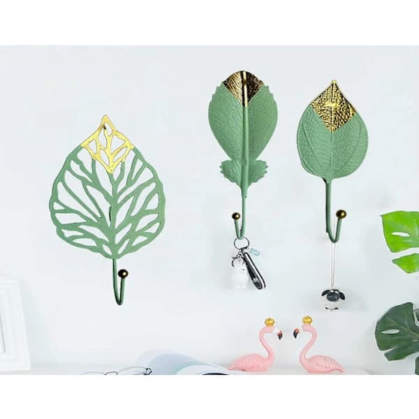 Innovative Strong Non-Marking Hooks, 4-pack Shell-Shaped Self-Adhesive Wall Hooks, No Punching Waterproof