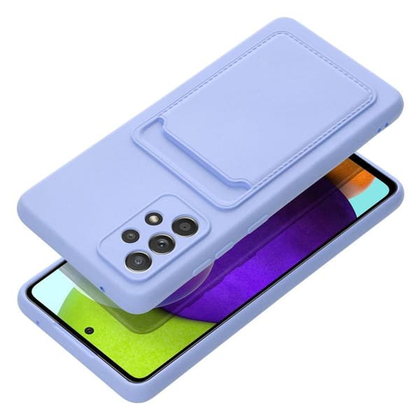 Galaxy A52s/A52 5G/A52 4G Cover Forcell Kortholder Violet 80 80