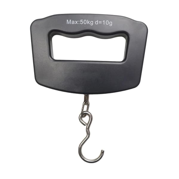 Electronic Luggage Scale, Digital Luggage Scale with Hook - 50kg Backlit LCD Display - Waterproof Bag