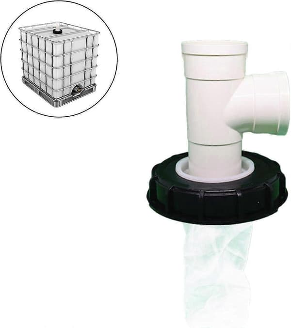 2025 Nyt IBC Regnfilterlåg, Vaskbart Nylon IBC-filter, IBC Lågfilter 163mm/245mm IBC Regnvandstankfilter