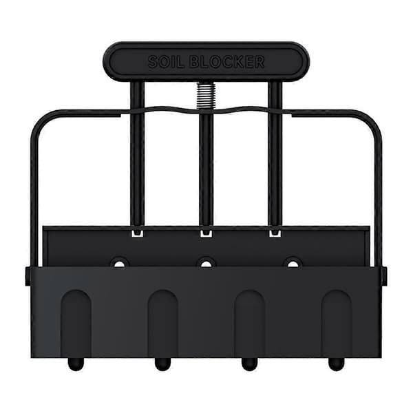 Manual Soil Blocker Mini 4 Handheld Soil Block Maker Tool for Transplanting