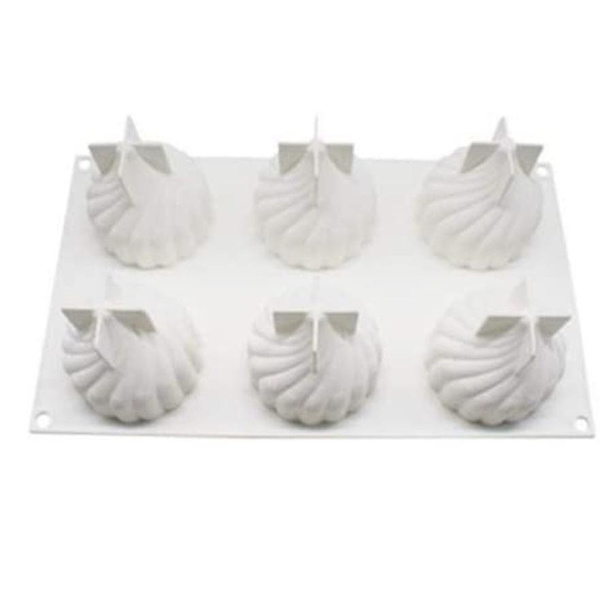 Moussekakeform i silikon - 3D bakeform for kaker - DIY dessertform