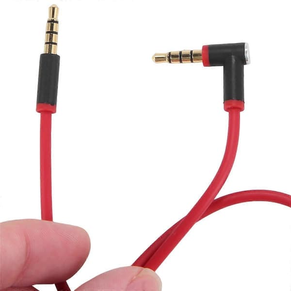 Aux-kabel til Solo//Mixr/Solo2/Solo3/Studio Headset Erstatning 3,5 mm Jack AUX-kabel