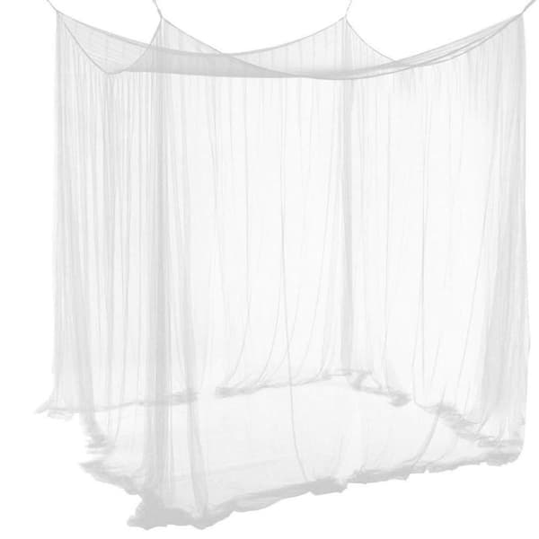 Polyester stofhimmel til dobbeltseng