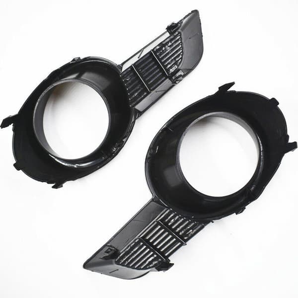 Pair Windshield Headlight Cover Bumper Grille Trim for 2008 2009 2010