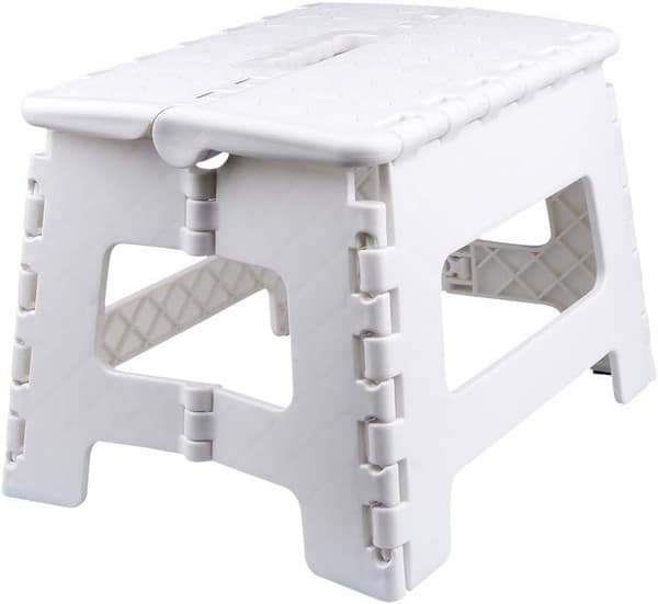 Robust and secure non-slip stool - Holds up to 160 kg -