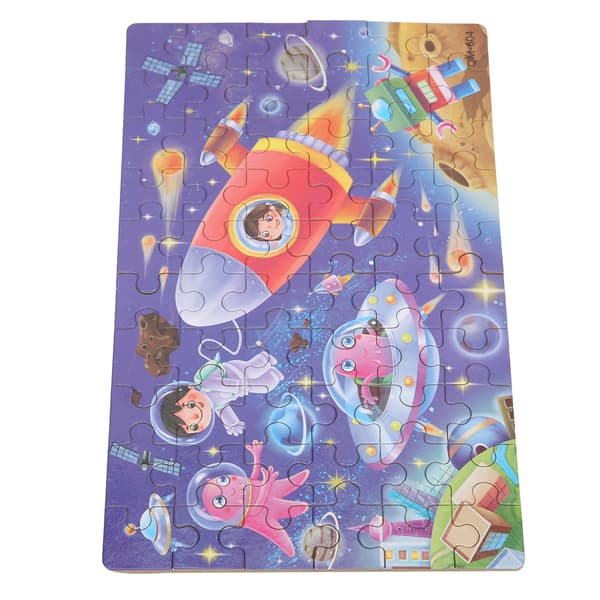 60 Pieces Kids Puzzle Exquisite Cartoon Pattern Children Jigsaw Puzzle Toy Gift with Storage Box Space
