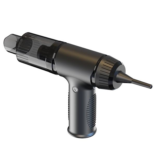 Car vacuum cleaner with blowing function 7 nozzles Black