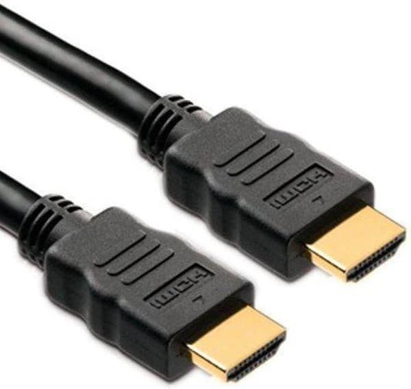 Benza HDMI High Speed-kabel til video, lyd og internet (Ethernet) - 2 meter sort