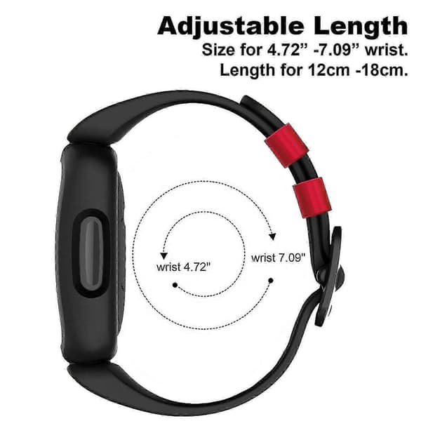 Silikon Erstatningsarmbånd for Fitbit Ace 3 for Barn (Gutter & Jenter) [DB] Blå Blue