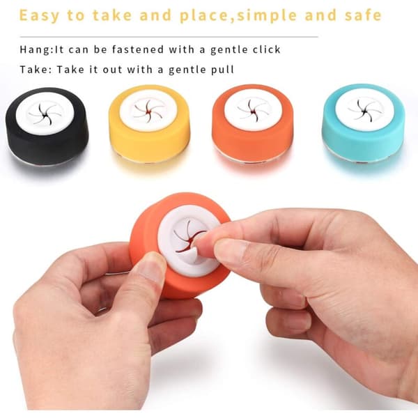 Dishcloth holder, self-adhesive dishcloth hooks for bathroom, round suction cup hooks for bathroom, kitchen, home storage