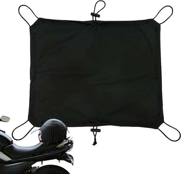 Motorcykel lastnet, vandtæt elastisk netpose, kraftig, M 40x50cm