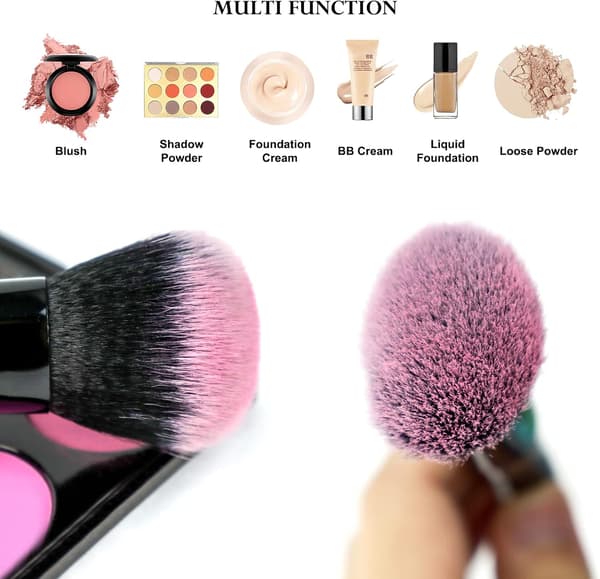 Makeupbørster, Makeup Sæt 15 Dele, Makeupbørstesæt Sort til Makeup
