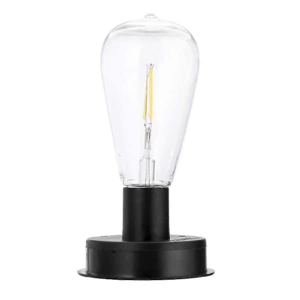 1 stk Solar LED Wolframtråd Pære 2800k Have Natlys 7cm/8.5cm Hegnslamper Til