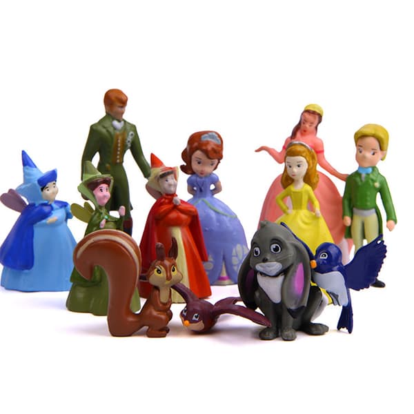12 st Prince Sophies Anime Figur Leksak Samling Modell Dekoration Samlarobjekt Staty-FX-