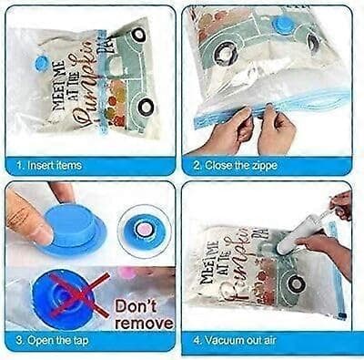 Small Manual Vacuum Pump for Storage Bags, Space-Saving Sealing and Compression, Manual Air Extraction, Handheld