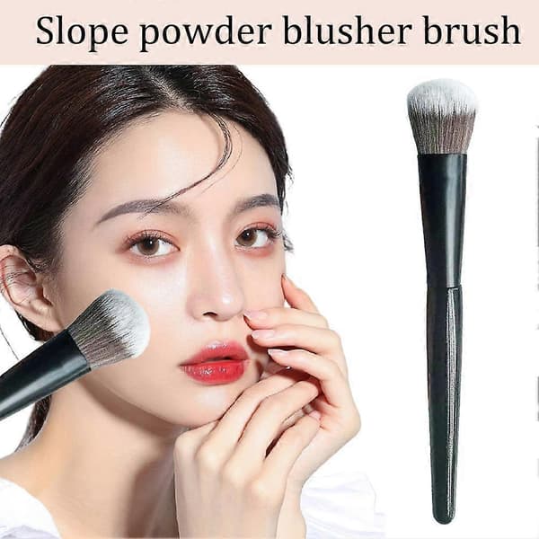 Angled Powder Brush Cosmetic Cheek Powder Blusher Brush Makeup Brush