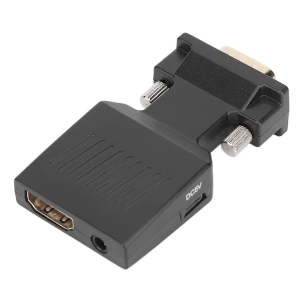 VGA Han til HD Multimedia Interface Hun 1080P HD-konverter til computere, bærbare computere og projektorer