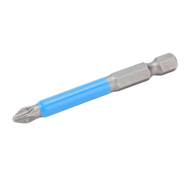 10 stk 65 mm Phillips Skrutrekkerbits Sett PH2 Sklisikker Magnetisk Elektrisk Håndborbits
