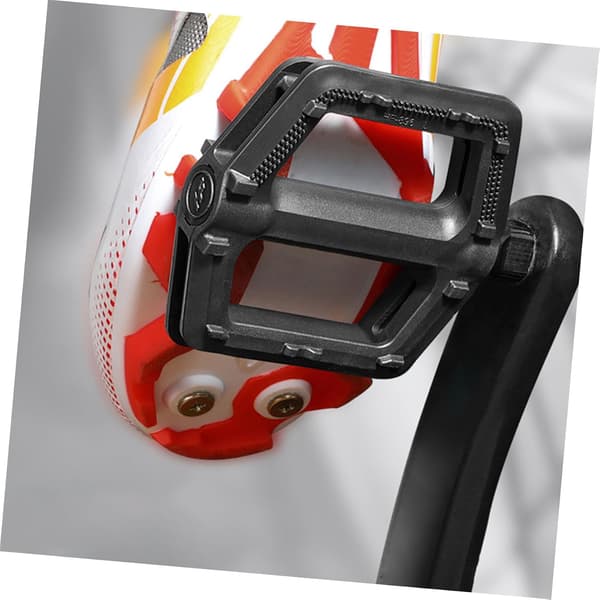 Cykelpedaler 1 par sorte, robuste udendørs pedaler til mountainbike -