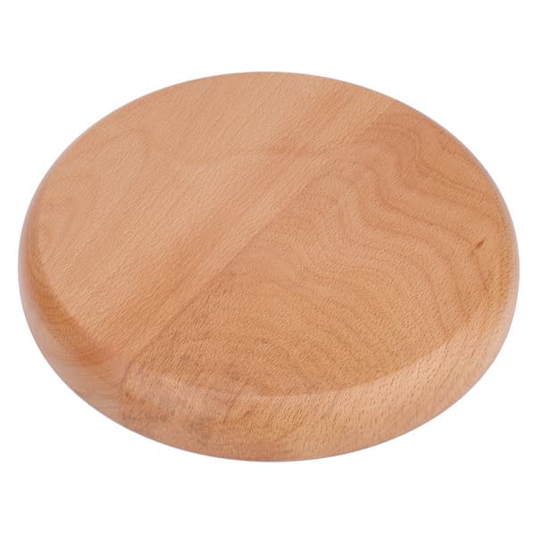 Rund formet trebrett mat delt tallerken dessert snack undergitter serveringsbrett (30cm)