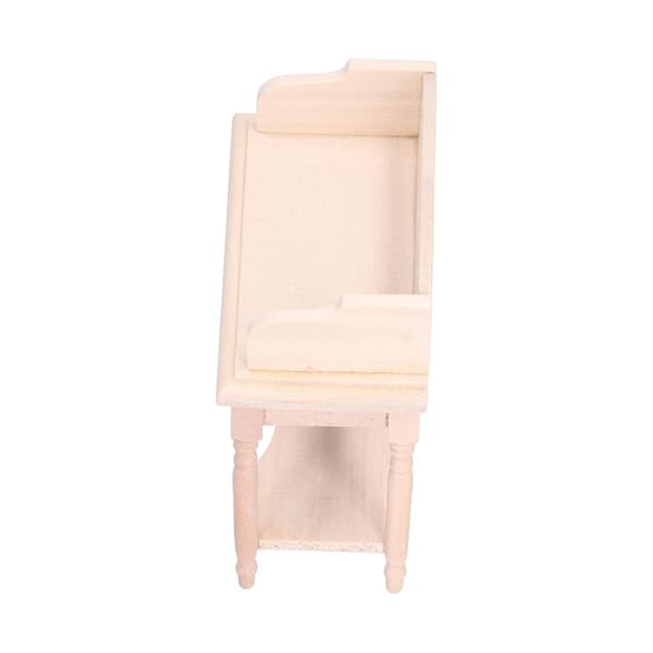 1:12 Miniature Dukkehus Skrivebord Mini DIY Dukkehus Skrivebordsmodel Indretningstilbehør