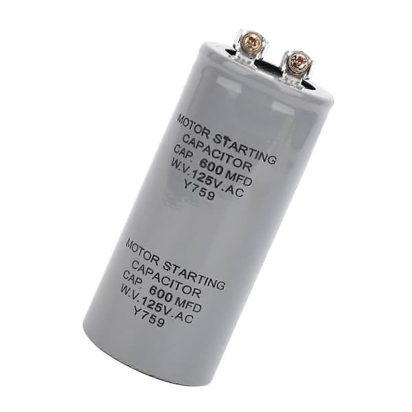 CD60 600MFD 125VAC Motor Start Capacitor 43x102mm