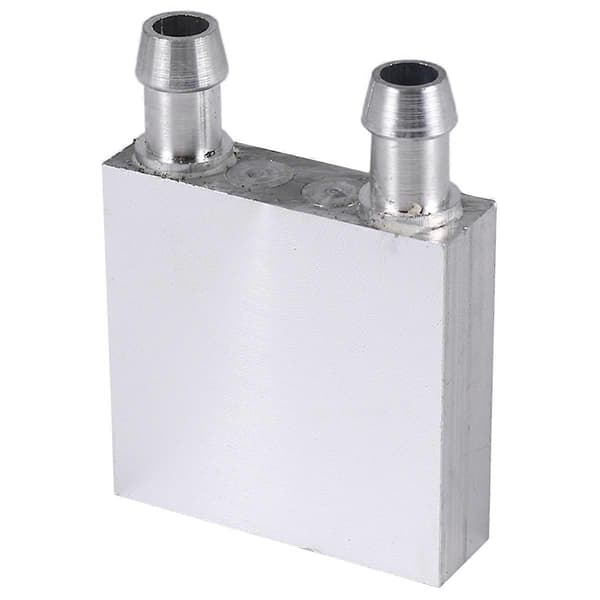 Primær aluminiumslegering vandkøleblok 40x40mm til flydende vandkøler kølepladesystem sølv U