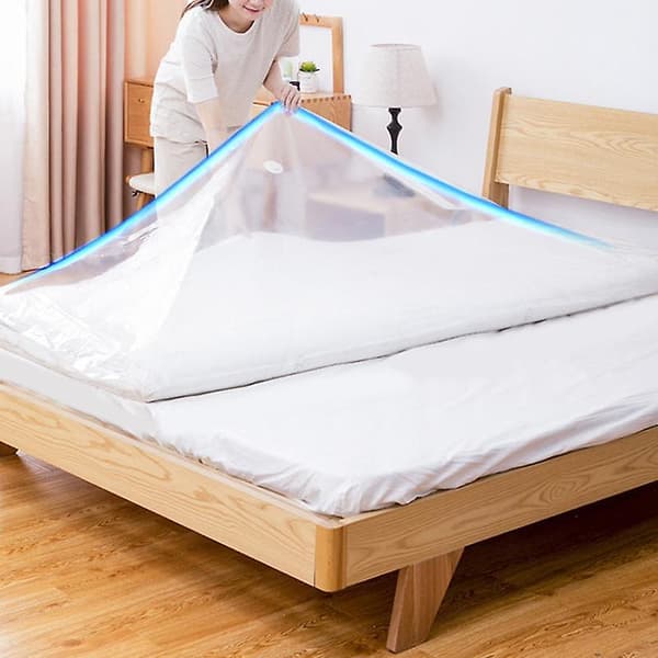 Vacuum Storage Bag Reusable Space Saving Mattress Storage Bag Dustproof Mattress Compression Bag B B
