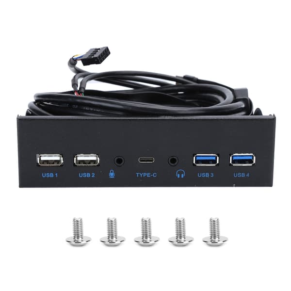 2-ports USB 3.0 + 2-ports USB 2.0 højopløsnings lydgrænseflade til computer