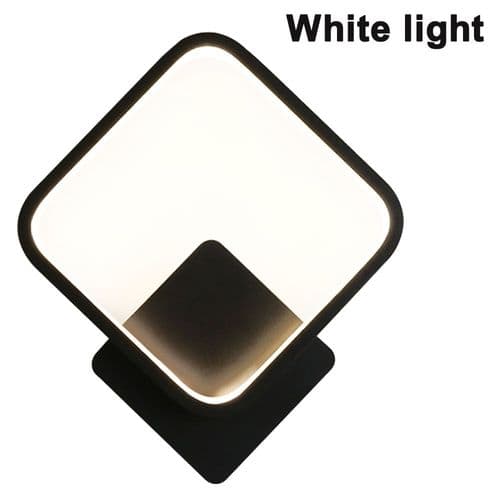 Indoor LED Square Wall Spotlight 12W for black
